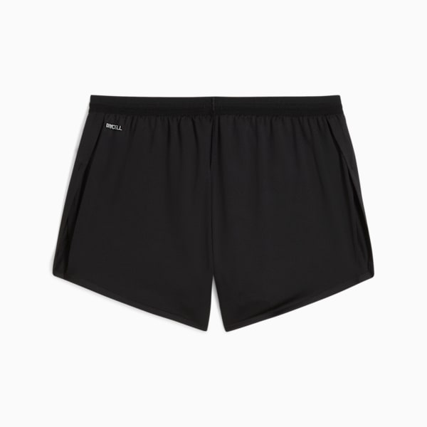 RUN Knit Women's 3" Split Running Shorts, PUMA Black, extralarge-IND